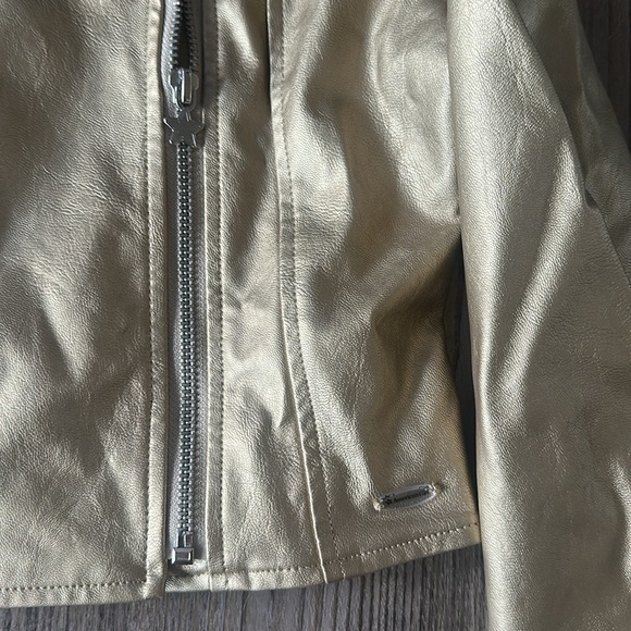 Gold Moto Jacket for Girls- American Girl - Picture 6 of 8